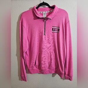 Victoria Secret PINK Half-Zip Sweater